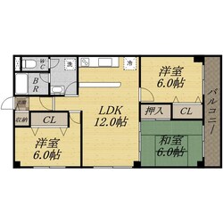 カワモヒルの物件間取画像